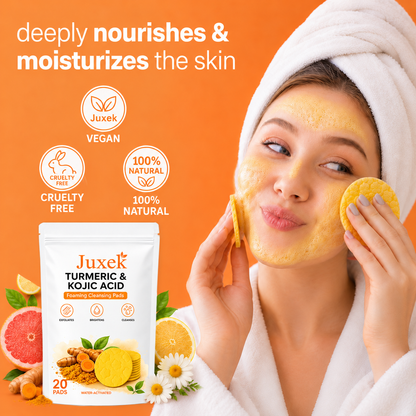 🔥Last Day 68% OFF-Juxek Turmeric Kojic Glow Pads