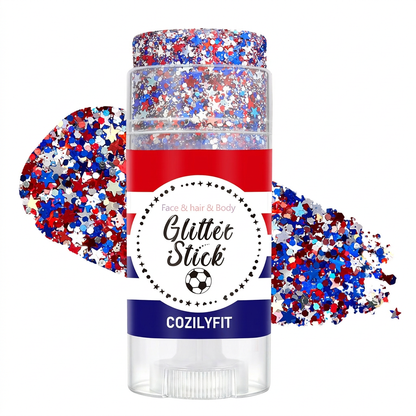 4th of July Glitter Stick – Red, White & Blue Body & Hair Sparkle